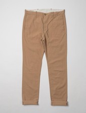 Men Levis Trousers Mustard Linen 31
