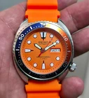 Vintage Seiko Divers 'Orange Scarab' Watch 7S26A Automatic