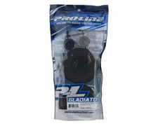 PRO1169-12 ProLine Gladiator SC Tires w/Raid Wheels Black Rear M3 w/12mm Hex