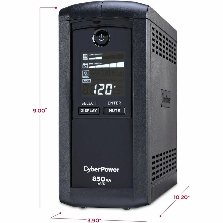 CyberPower CP850AVRLCD Intelligent LCD UPS Systems (CP850AVRLCD) - Image 3 of 4