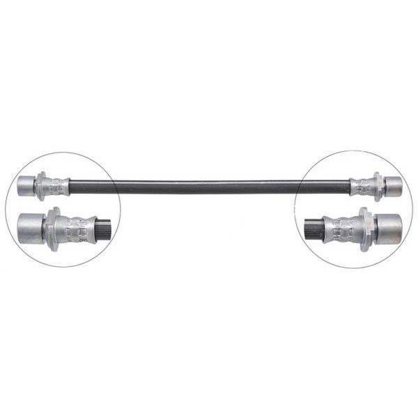 Bremsschlauch 270 Mm INN M10X1.0 INN M10X1.0 A.B.S. FüR U.A. Subaru Legacy-image