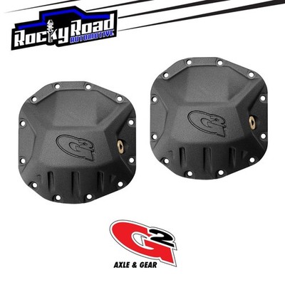 G2 Axle & Gear Diff Covers (2) for Dana 30 / 35 Jeep Wrangler JL 2018-2025
