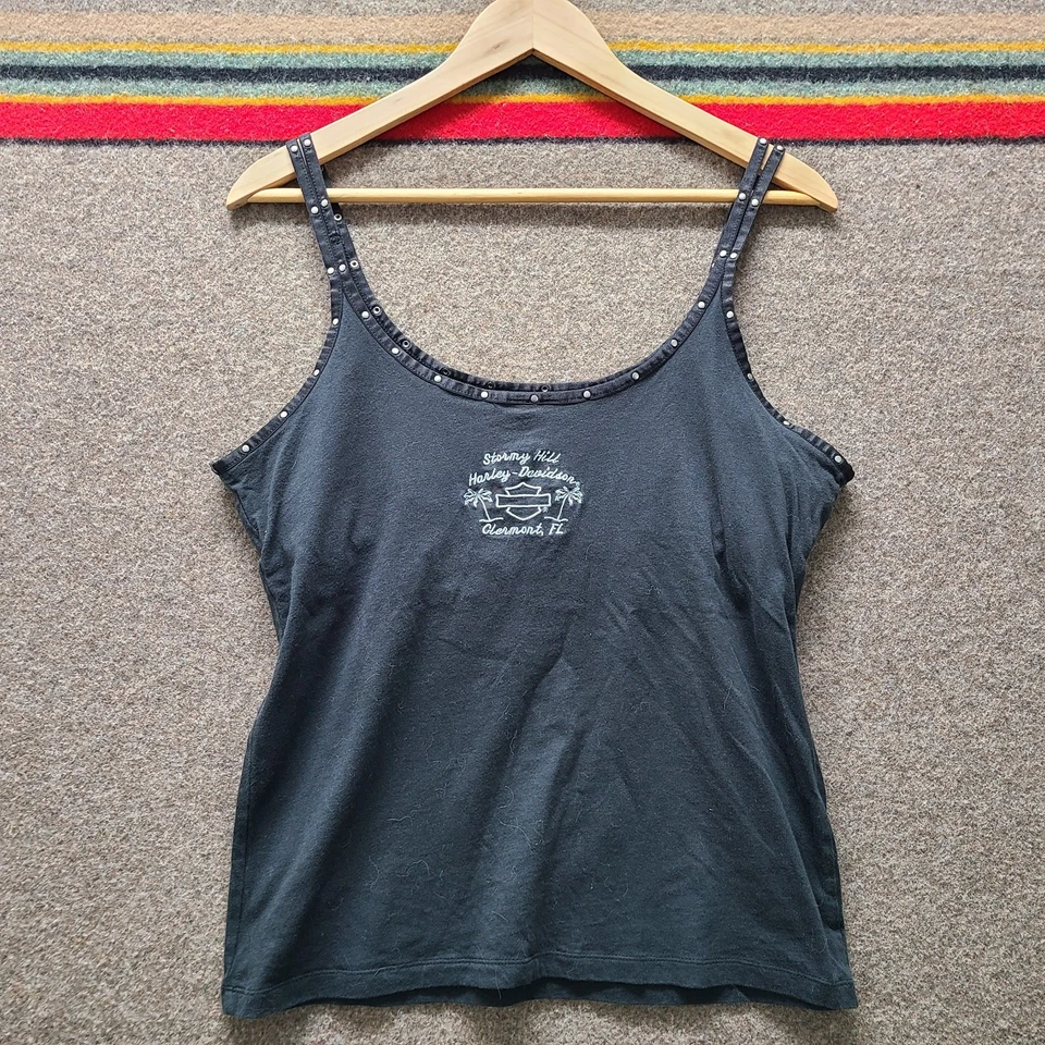 Harley Davidson спагетти ремень Топ женщин X-Large гранж Skater - Изображение 3 из 4