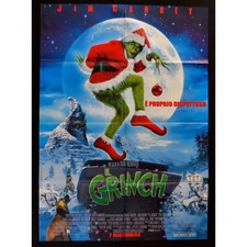Manifesto Il Grinch JIMMY Carrey Noël Shannon Seaman Neige Ron Howard A309