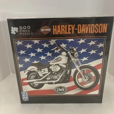 Harley Davidson Freedom Machine 500 Piece Jigsaw Puzzle FX Schmid No. 78466