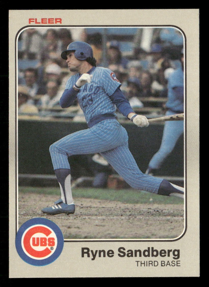 1983 Fleer Ryne Sandberg #507 RC