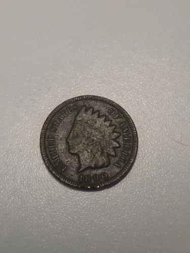 1890-P Indian Head Cent — photo from another recent sale