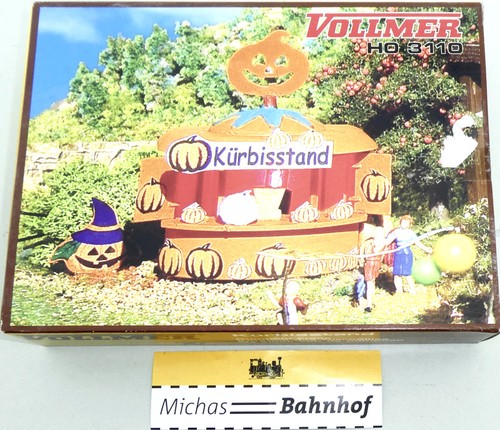 Soporte de calabaza Vollmer 3110 50x. Kit 50 x 45 mm 1:87 H0 embalaje original #LH2 μ | Condition: Neu