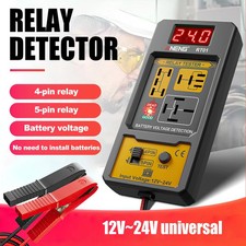 Universal 12/24V Electronic Automotive Relay Tester For Car Auto Battery Checker