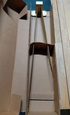 Vintage Chime Rod 8x4 Set V Shaped for Grandfather Clock Brass Rods B122/12