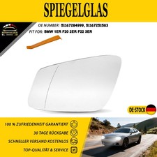 Spiegelglas Links  Fahrerseite beheizbar Für BMW 1er F20 2er F22 3er 51167285005