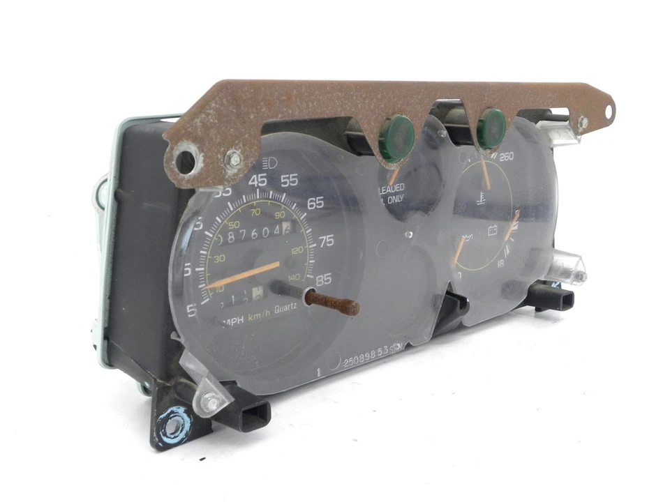 Cuadro medidor velocímetro instrumento *87 k millas* para furgoneta 90-91 G10 20 1500 2500 Foto 3 de 4