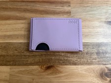 Ridge BiFlex Leather Wallet RFID-Blocking Minimalist Wallet In Lilac