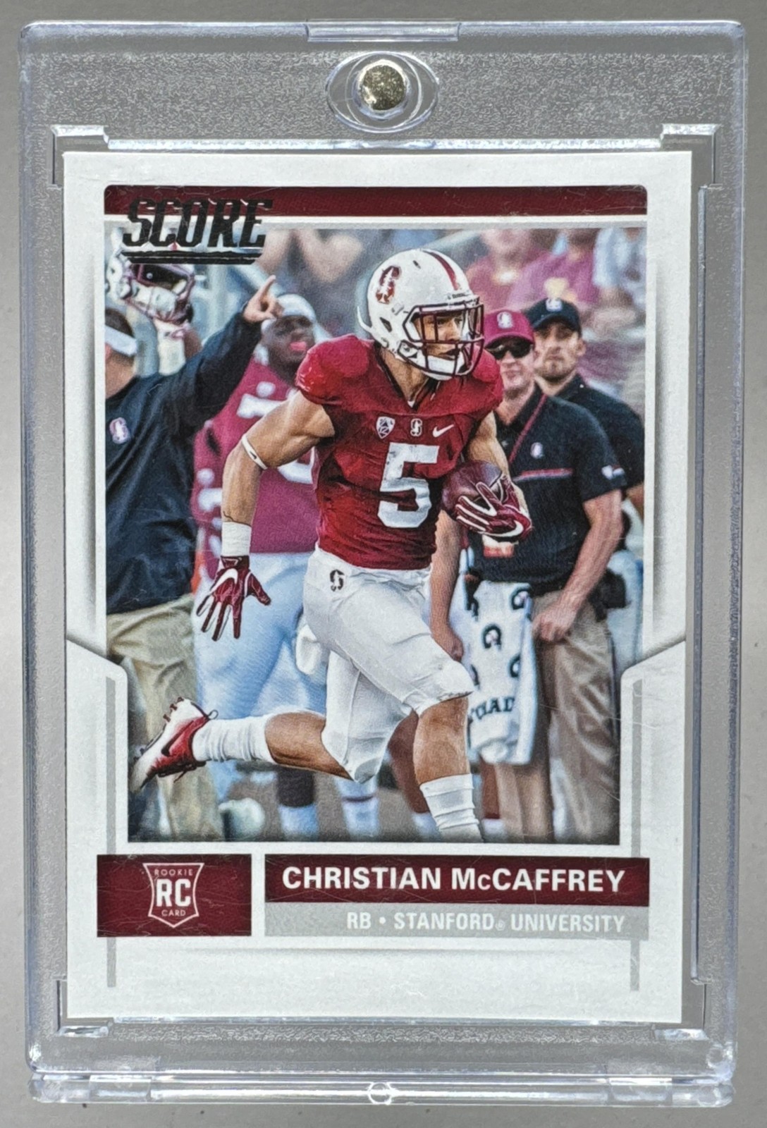 Christian McCaffrey Panini Score #373 Base