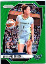 2024 Panini Prizm WNBA #121 Lou Lopez Senechal Green Prizms