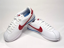 Nike Cortez White/Red/Blue Women's Leather Sneakers-Sizes 8/8.5 NWOB DN1791-108