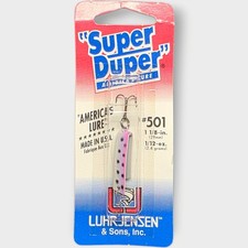 Luhr Jensen Super Duper 501 Rainbow Trout Fishing Lure Trolling Casting