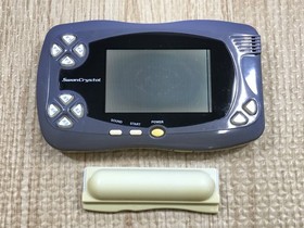 Wonder Swan Crystal Blue Violet Console Japan - With Defects LG8467