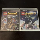 Lego Batman 2 And 3 Bundle ; DC Super Heroes - Sony PlayStation 3 Tested CIB