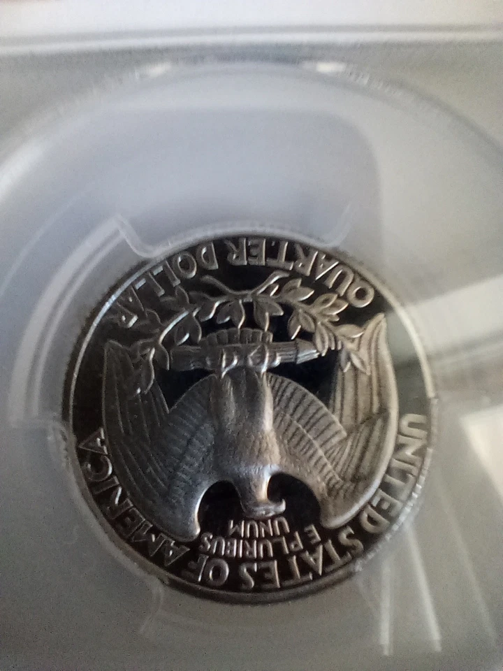 1977 pcgs pr69dcam 25c - Image 3 of 3