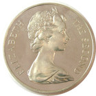elf Saint Helena 25 Pence 1973  Sailing Ship  Silver Proof — photo 2