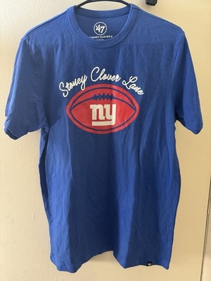 47 Brand X Stoney Clover Lane  New York Giants T Shirt New Without Tags Size S