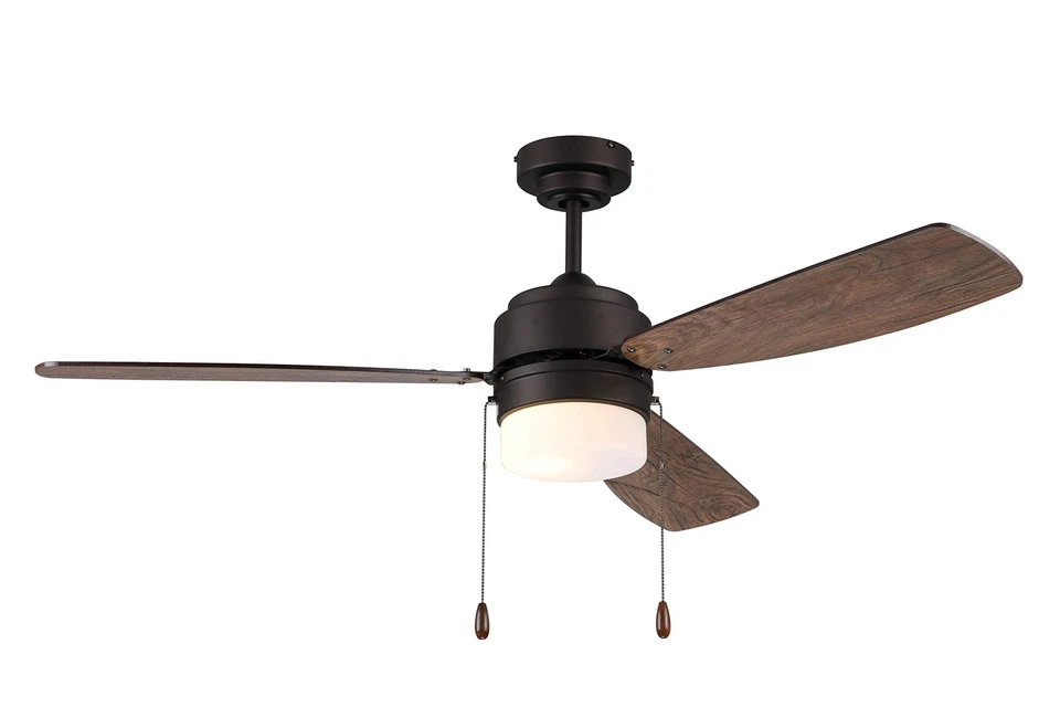 AU52EB3L Litex Ausmus Contemporary 52”Ceiling Fan Bronze Finish with 3 Plywoo... - Image 2 of 4