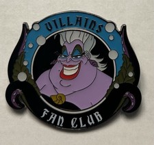 Disney Loungefly - Villains Fan Club Pin - Ursula - The Little Mermaid