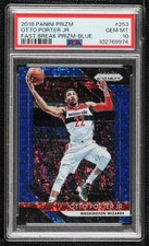 2018 Panini Prizm Fast Break Blue 45/175 Otto Porter Jr #253 PSA 10 GEM MT 19yl