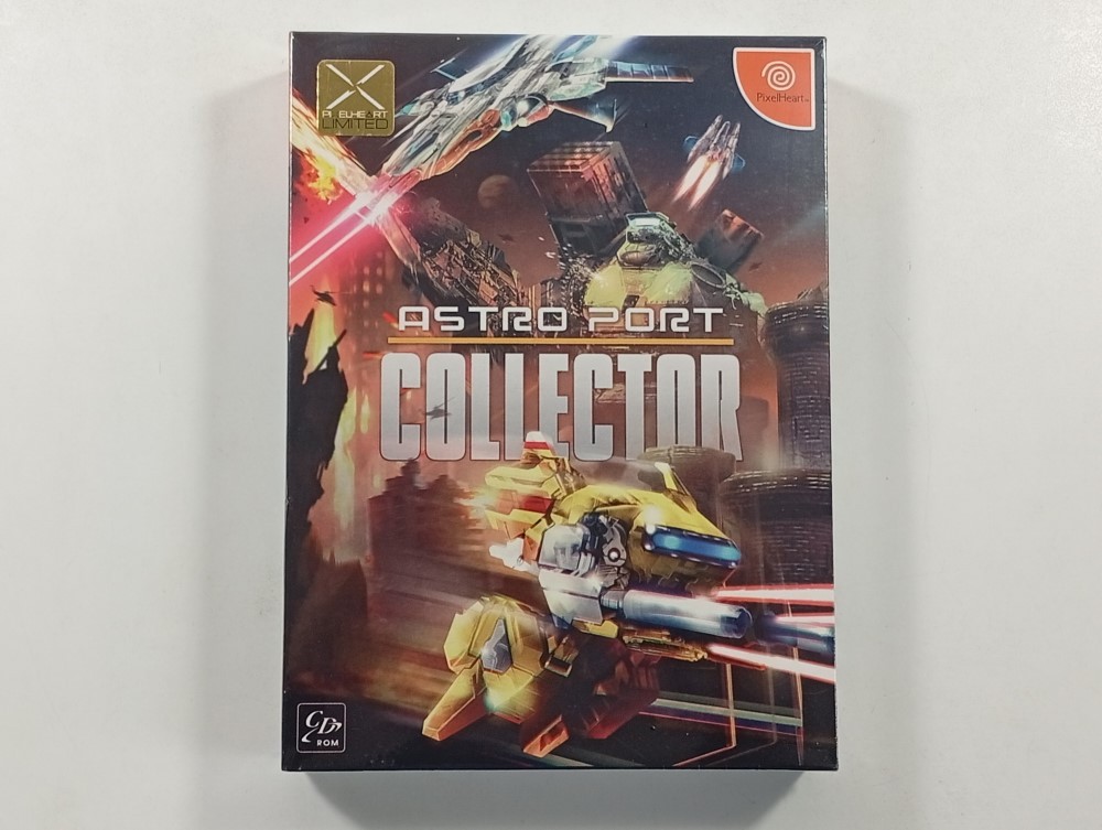 Astro Port Collector Sega Dreamcast boîtier d'origine Pixel Heart édition prestige japonaise