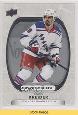 2021-22 Upper Deck Ovation Chris Kreider #55 READ x9t