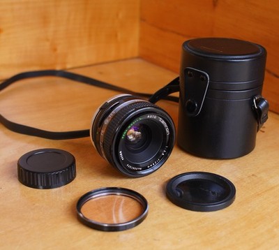 Tamron Adaptall BBAR Multi C. 28mm F2.8 Wide Angle Zoom Lens Pentax K VG Cond KT