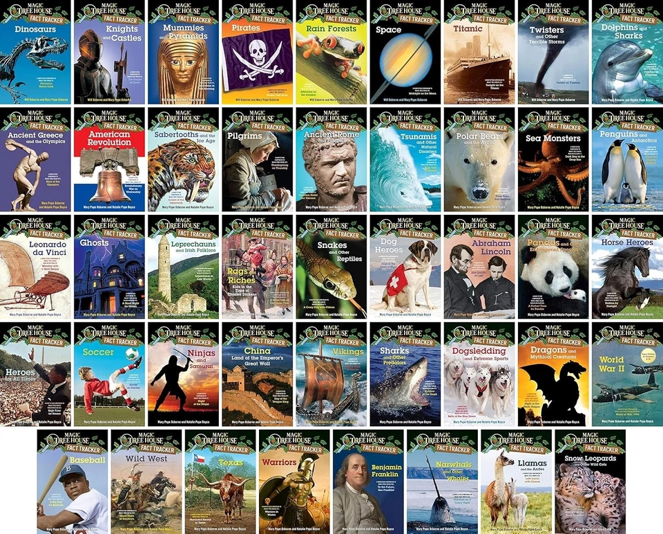 New Magic Tree House Fact Tracker Series Collection 44 Books | Fast Shipping! Foto 4 de 4