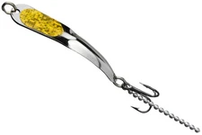 IRON DECOY Steely Fishing Lure Spoon, Casting, Trolling, Jigging, Ice, Lake,...