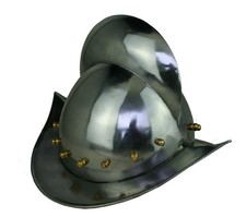 Morionhelm Landsknecht Conquistador Helm Eisenhut Mittelalter LARP sca R235