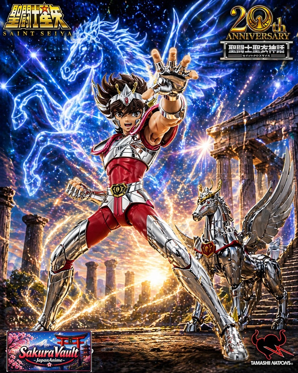 Saint Cloth Myth EX Pegasus Seiya 20th Anniversary Ver Bandai
