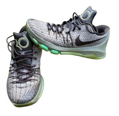 Nike KD VIII Men’s Basketball Sneakers 749375-020 Gray Seafoam Green Sz 8 Nike KD VIII Men main image 2