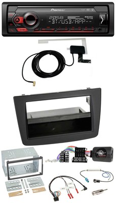 Pioneer DAB USB Steering Wheel Bluetooth Car Stereo for Alfa Mito 2008-2014 Black