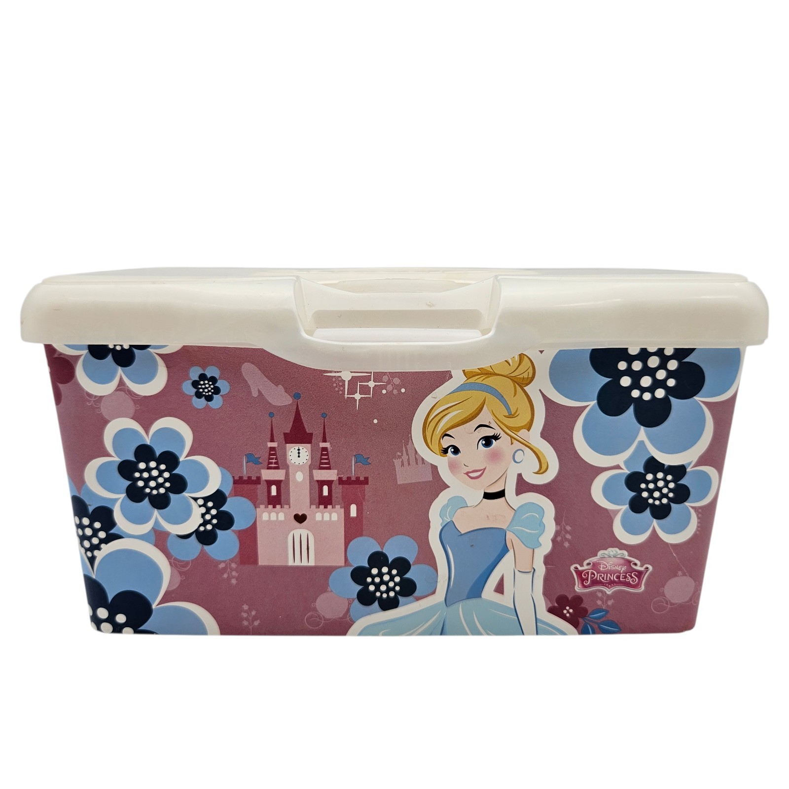 Huggies Baby Wipes Empty Container Disney Cinderella Princess Reusable RARE