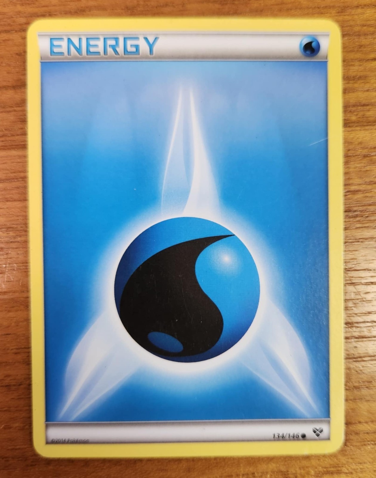 Water Energy Pokemon Energy Card, XY Set 134/146