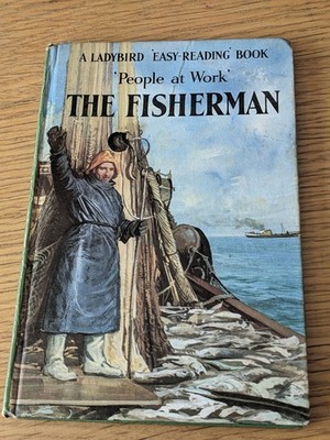 Ladybird ''People at Work'' - The Fisherman - Series 606B - 2/6  version