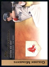 2012 Topps - Golden Moments Series One Dustin Pedroia #GM-46
