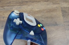Official Sega Dreamcast Clear Blue Controller HKT-7700 Free Shipping
