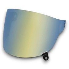 Bell Powersports Bullitt Flat Shield Gold Iridium - Black Tab