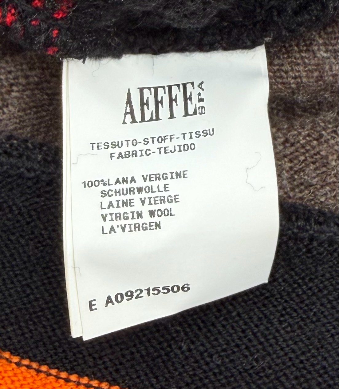 Moschino Couture Multicolor Wool Patchwork Logo P… - image 7