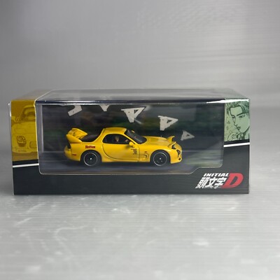 1/64 Hobby Japan MAZDA RX-7（FD3S）RED SUNS / INITIAL D W/ Figure