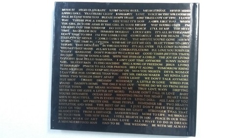 Cliff Richard - 40 Years Of Hits RARE PROMO. Hardback Case - 124 songs (excerpts - Picture 2 of 6