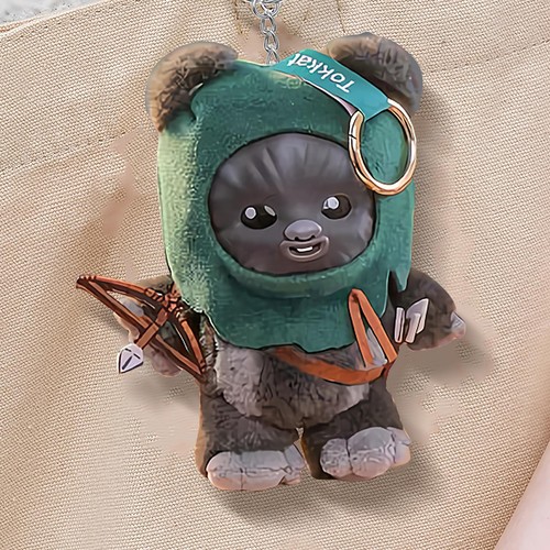 1pc StarWars Ewoks Cosbi Plush Keychain Hot RANDOM STYLE - Foto 7 di 12