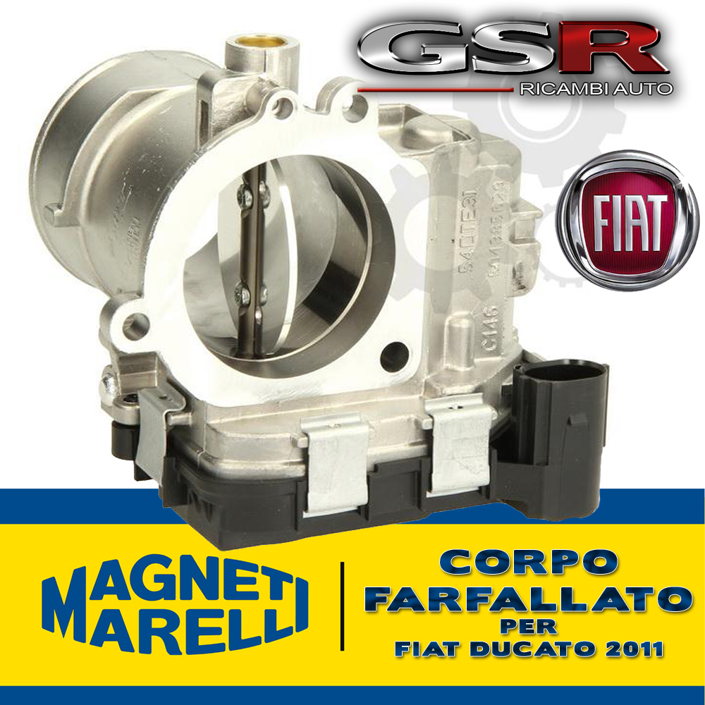 CORPO FARFALLATO valvola a farfalla EGR per FIAT DUCATO 2.3 JTD da anno 2011