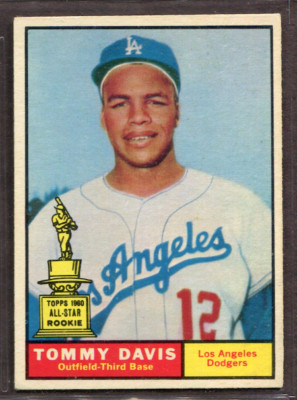 1961 Topps Set-Break #168 Tommy Davis EX-EXMINT *JAYSACE* | eBay